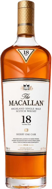 スコッチシングルモルトウイスキー「マッカラン18年」をご紹介