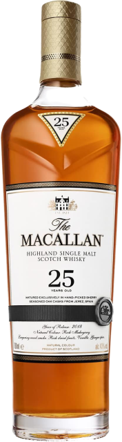 スコッチシングルモルトウイスキー「マッカラン25年」をご紹介